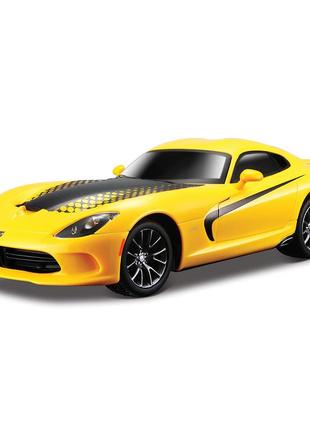 Автомодель maisto 2013 srt viper gts жовта 1:24 (81222 yellow)