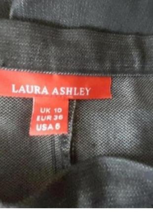 Спідниця міді, юбка,  джинс плотний,  бренд laura ashley, p.s. , стан нової речі, по низу цікавий декор.5 фото