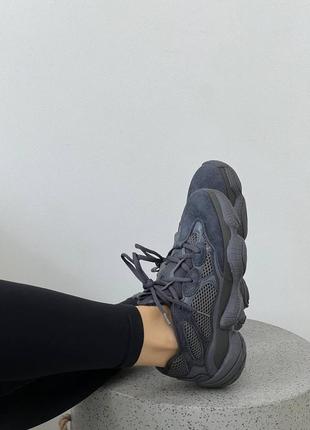 Кроссовки adidas yeezy 500 utility black2 фото