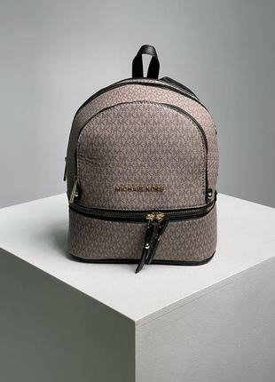 Рюкзак michael kors backpack mini grey5 фото