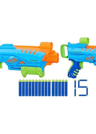 Набір іграшкових бластерів nerf elite junior ultimate starter (f6369)