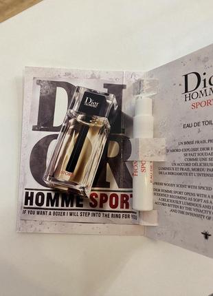 Набір пробників dior homme2 фото