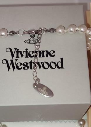 Vivienne westwood колье овьен вествуд подвеска ожерелье6 фото