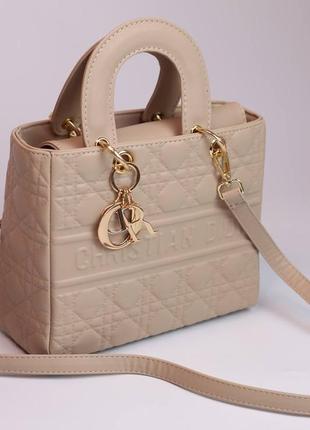 Christian dior lady beige3 фото