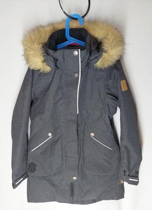 Куртка зимняя удлиненная reima inari 9510 (531372) р.134