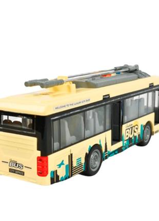 Автомодель diy toys тролейбус (cj-4007549)2 фото