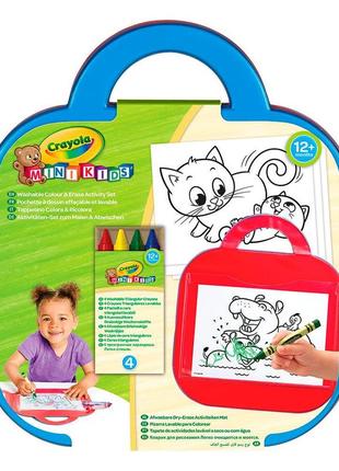 Портативний набір для творчості crayola mini kids (256416.109)