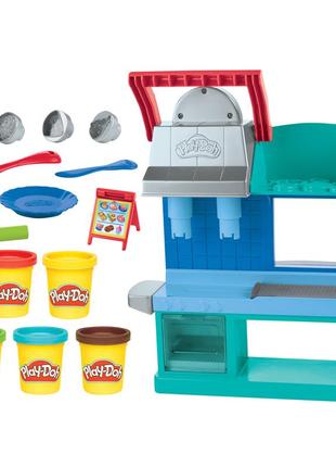 Набір для творчості play-doh kitchen creations ресторан шеф-кухаря (f8107)3 фото