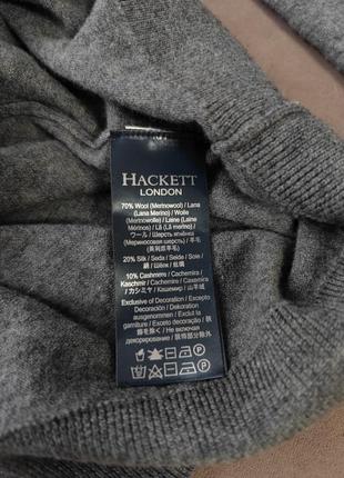 Пуловер hackett london wool silk cashmere
оригінал, колекція 20215 фото