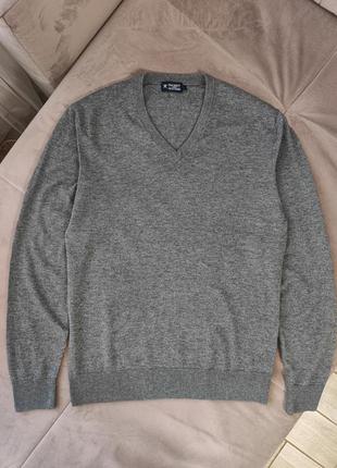 Пуловер hackett london wool silk cashmere
оригінал, колекція 20211 фото