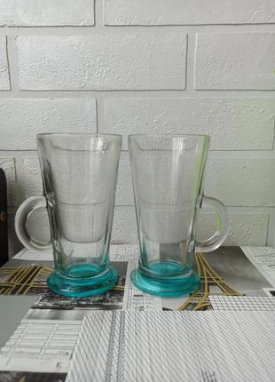 Набор термостойких чашек для латте, капучино или коктейлей3 фото