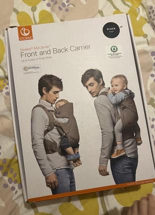 Рюкзак-переноска stokke mycarrier frond and back