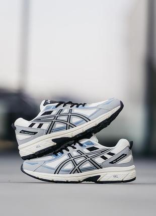 Мужские кроссовки asics gel venture 6 grey beige 40-41-42-43-44-45