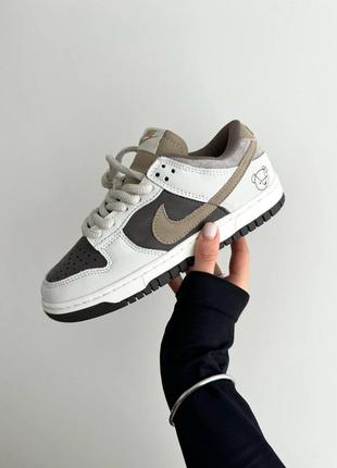 Женские кроссовки nike sb dunk "tedy bear brown” premium