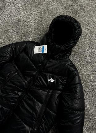 Пуховик nike nsw down jacket swoosh пуховик nike nsw пуховик nike пуховик nike nsw на зиму спортивний пуховик3 фото