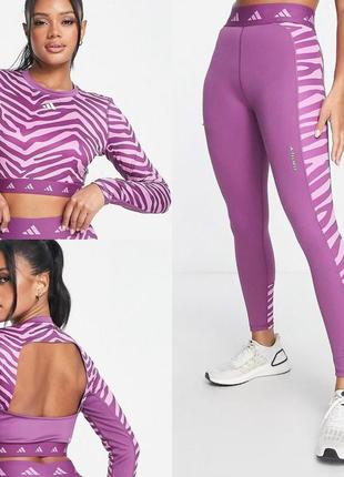 Жіночий комплект лонгслів+легінс adidas оригінал зі свіжих колекцій.