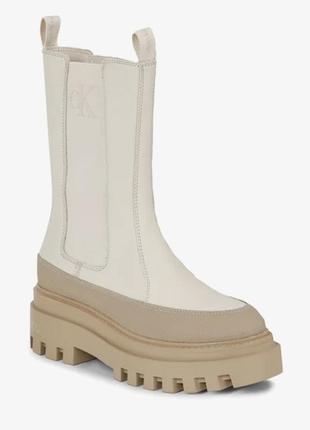 Ботильйони ck  flatform chelsea boot lth wn