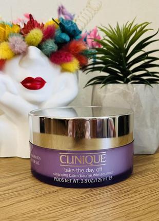 Оригинал бальзам для снятия макияжа clinique take the day off cleansing balm