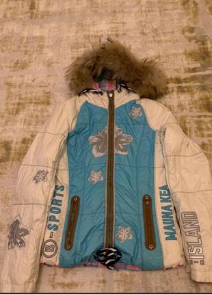 Женская куртка bogner двухсторонняя 42-441 фото