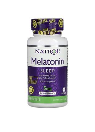 Melatonin, мелатонин natrol1 фото