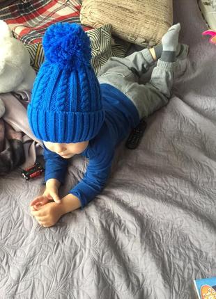 Шапочка з відкотом.