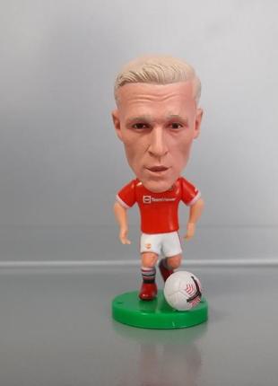 Донни ван де бек. манчестер юнайтед. фигурки футболистов soccerwe