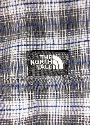 Мужская рубашка рубашка the north face на короткий рукав в клетку в клетку