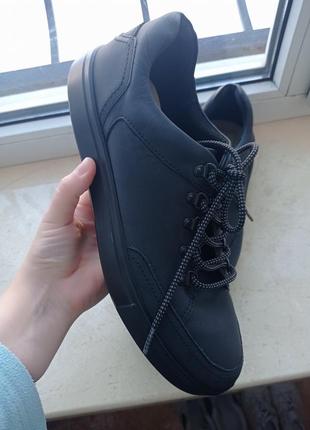 Кожаные кроссовки ecco