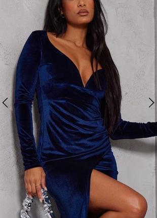 Вельветова сукня