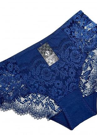 Трусы женские antifu, хлопок с кружевом, 46 48 50