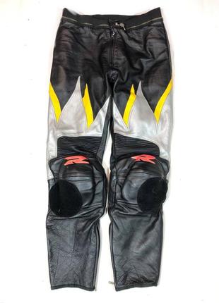 Suzuki moto leather pants racing мотоштани