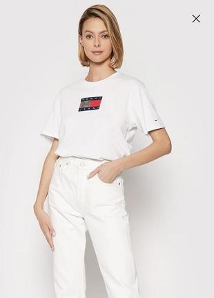 Жіноча укорочена футболка tommy hilfiger  розмір s