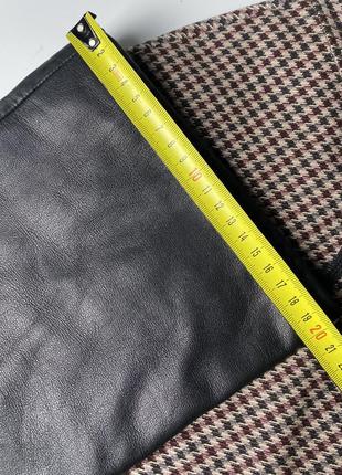 Высокие кожаные ботфорты zara испания