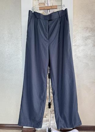 Класичні прямі брюки з защипами h&m5 фото