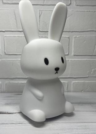 Силіконовий нічник зайчик