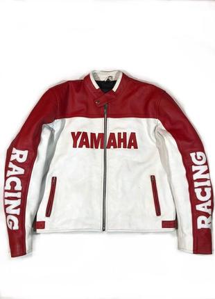 Yamaha moto vintage racing leather jacket