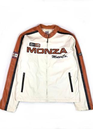 Monza moto leather jacket racing мотокуртка