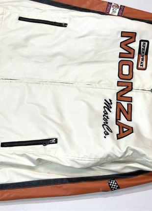 Monza moto leather jacket racing мотокуртка3 фото