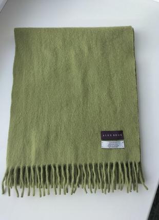 Красивий фірмовий шарф шотландського бренду alex begg! оригінал!