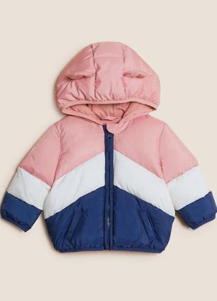 Утеплене пальто куртка stormwear™ chevron (0-3 міс)