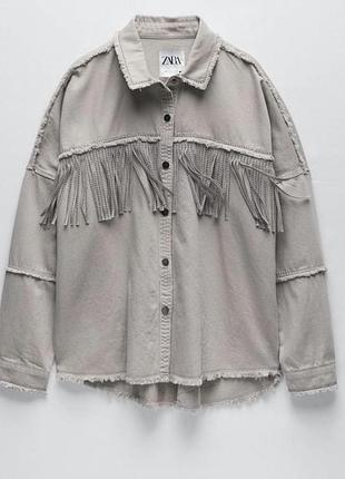 Джинсова куртка zara