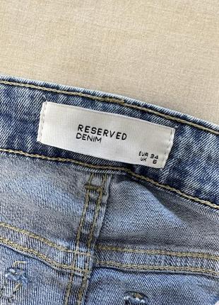 Женские мом джинсы reserved размер 34(27)4 фото