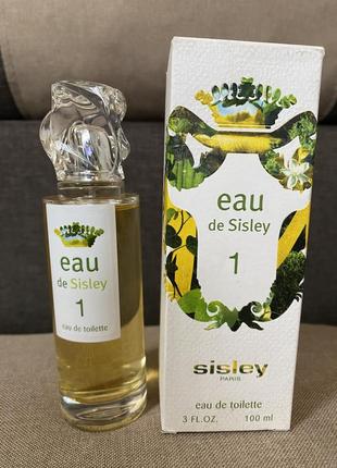 Sisley eau de sisley 1 туалетная вода 100 мл ( 2009 р выпуска), оригинал