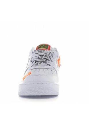 Nike air force 1 low just do it pack white/black3 фото