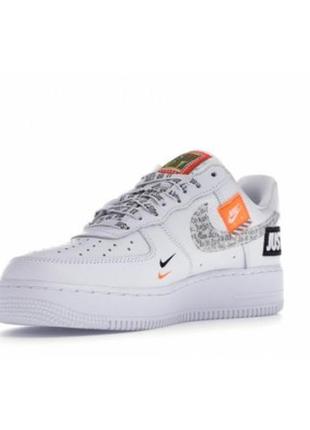 Nike air force 1 low just do it pack white/black6 фото