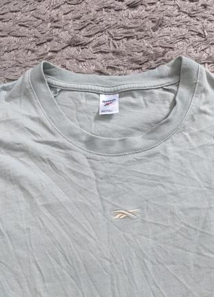 Reebok футболка classics wardrobe essentials t-shirt, size s, состояние идеальное3 фото