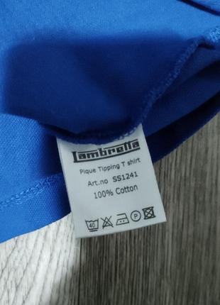 Мужская футболка / lambretta / поло / коттоновая синяя футболка / мужская одежда / чоловічий одяг6 фото
