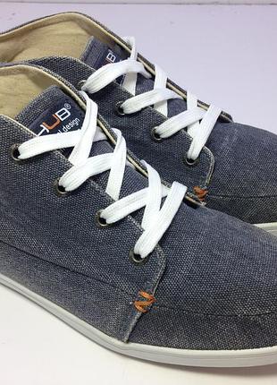 Hub джинсові кросівки черевики 24-24.5 см