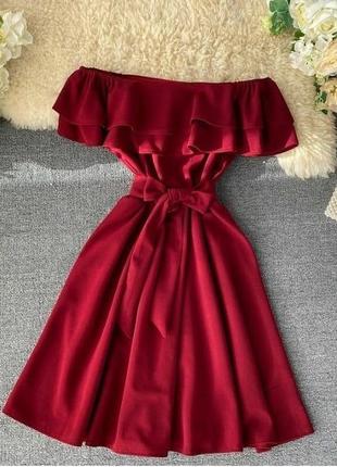 Хіт продажів!! красиве червоне плаття
