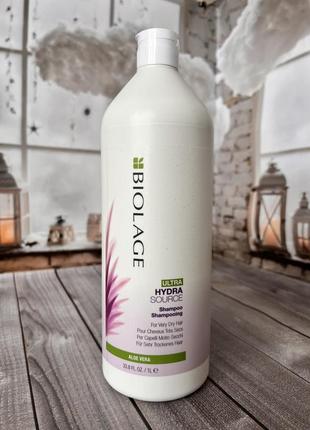 Шампунь для увлажнения сухих волос biolage professional hydrasource shampoo